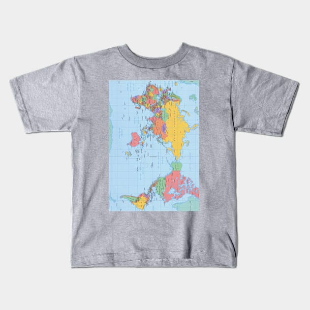 The Map Kids T-Shirt by dapperpickle